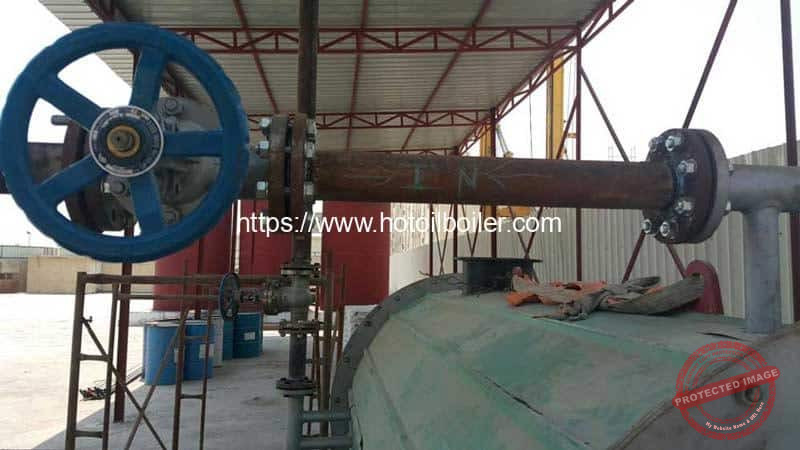 400000Kcal-Diesel-Oil-Fired-Thermal-Oil-Boiler-Installation-in-Bahrain-3